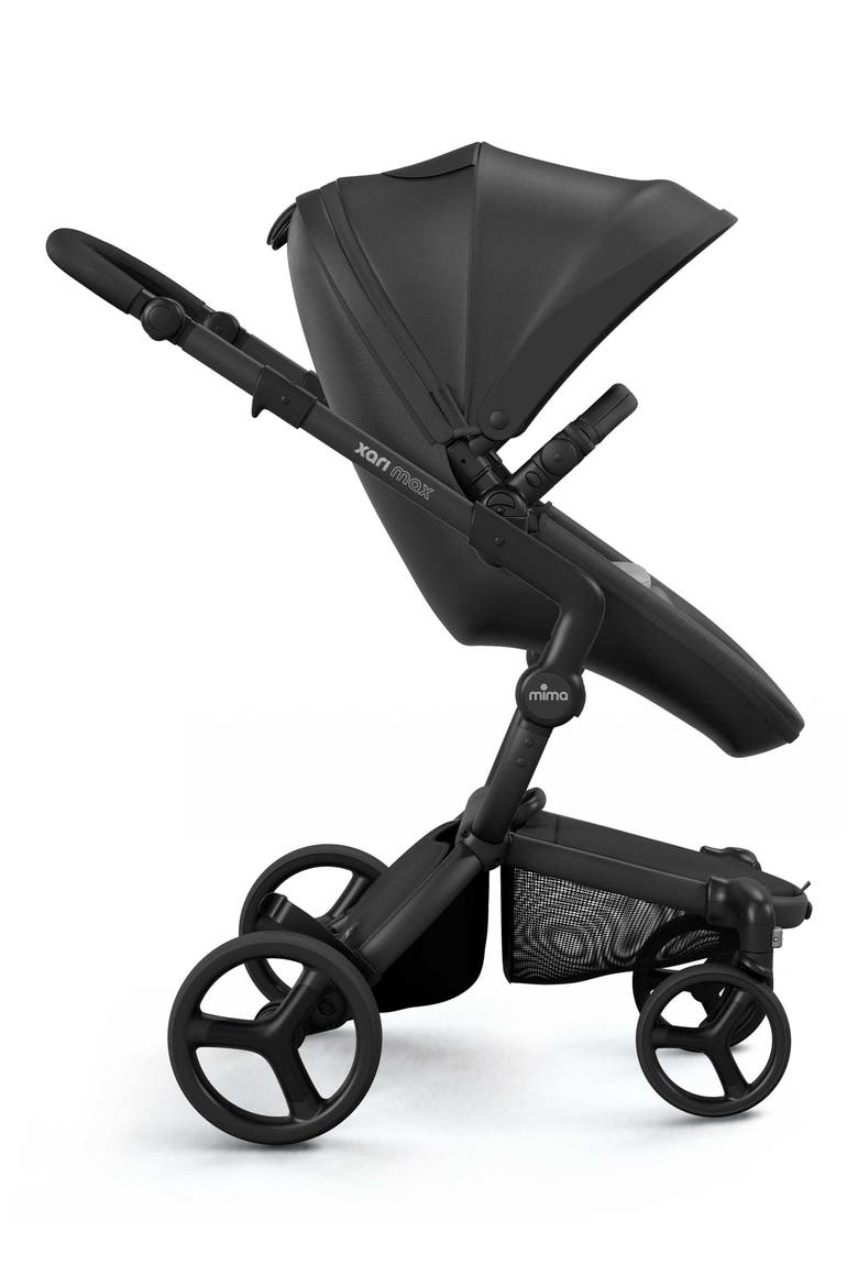 Xari MAX Stroller, Alternate, color, BLACK / BLACK / STONE WHITE