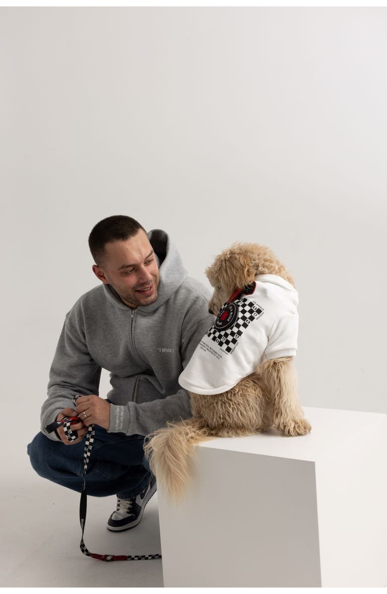 Moshiqa Checkerboard Sweatshirt, Alternate, color, White