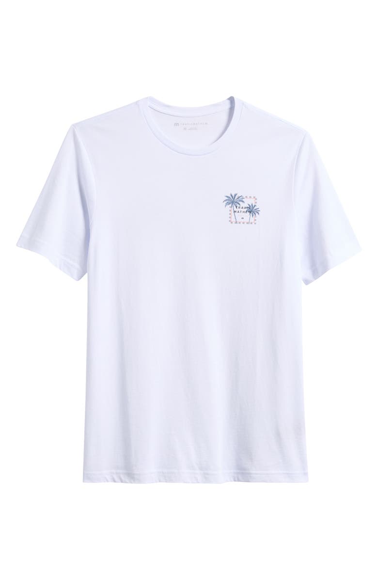 TravisMathew Beach Resort Cotton Graphic T-Shirt, Main, color, White