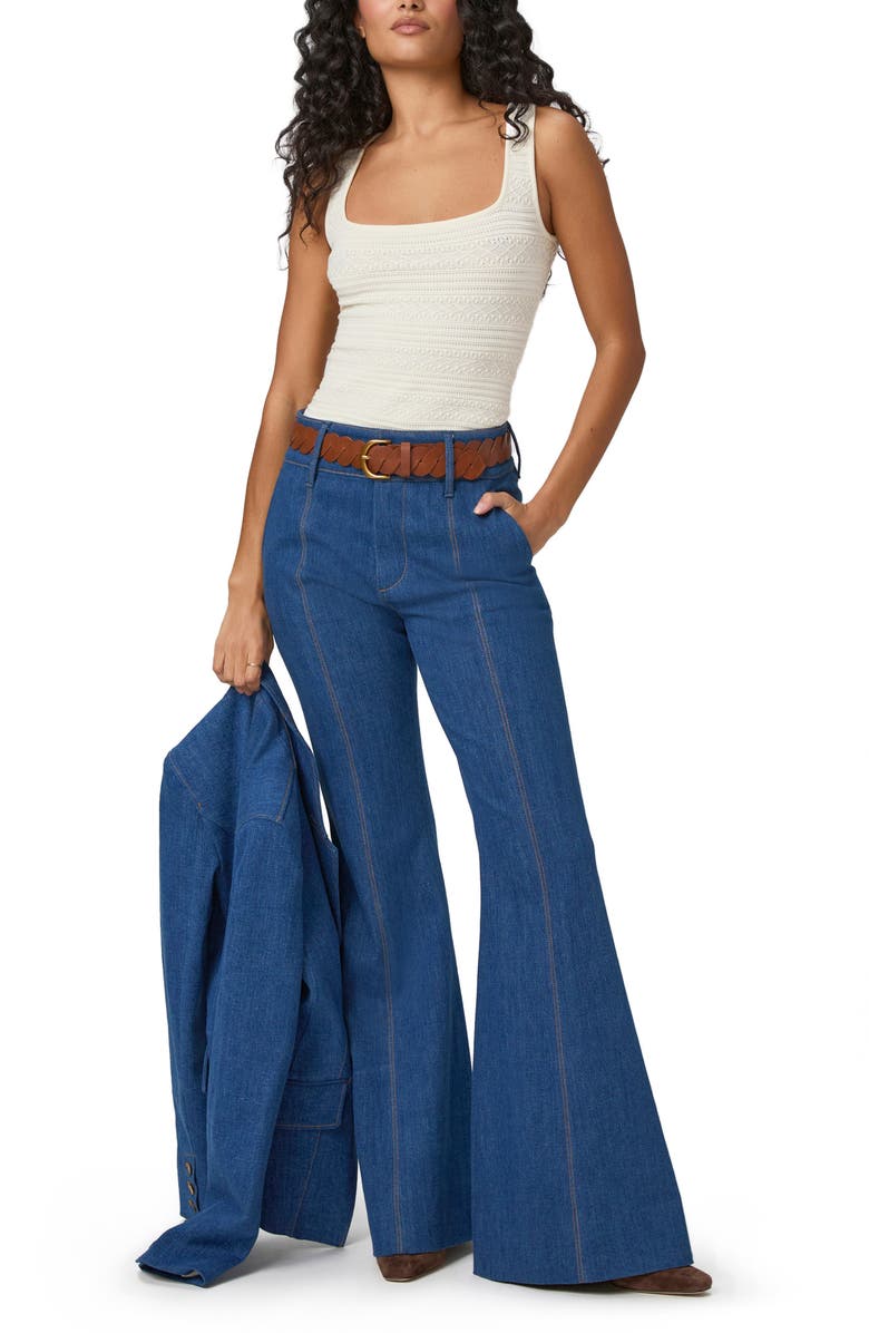 PAIGE Iman U-Neck Sweater Tank, Alternate, color, Ivory