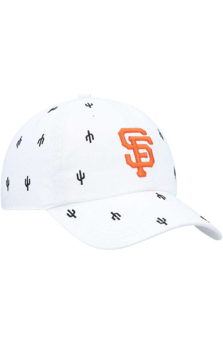 '47 Women's '47 White San Francisco Giants Spring Training Confetti Clean Up Adjustable Hat, Alternate, color,