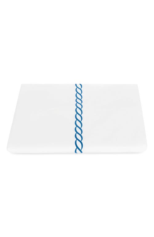 Matouk Classic Chain Cotton Percale Duvet Cover