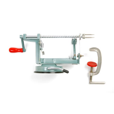 Apple-Master Parer, Slicer & Corer With Vacuum Base and Clamp for Rough Surfaces