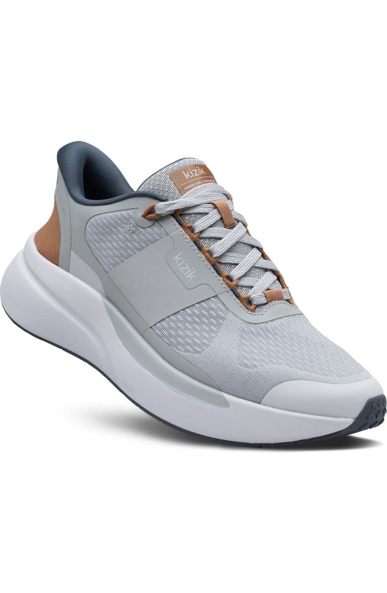 Kizik Freedom Run Hands Free Sneaker, Main, color, Harbor Mist/ Hazel