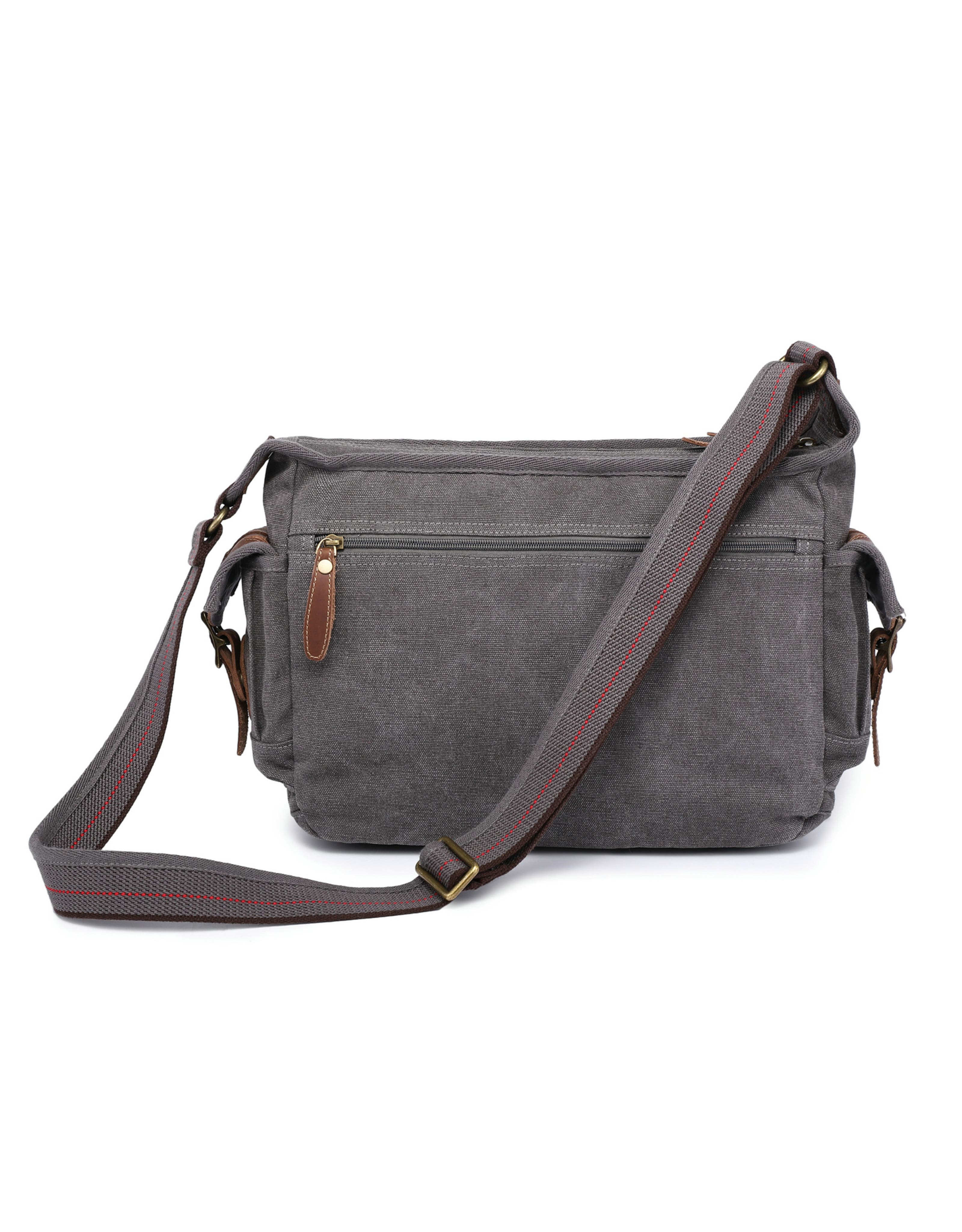 TSD Brand Turtle Ridge Canvas Pocket Messenger Bag | Nordstrom
