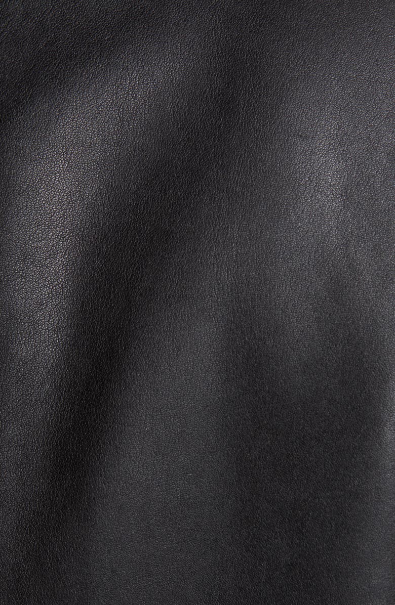 Cole Haan Racer Leather Jacket, Alternate, color, 