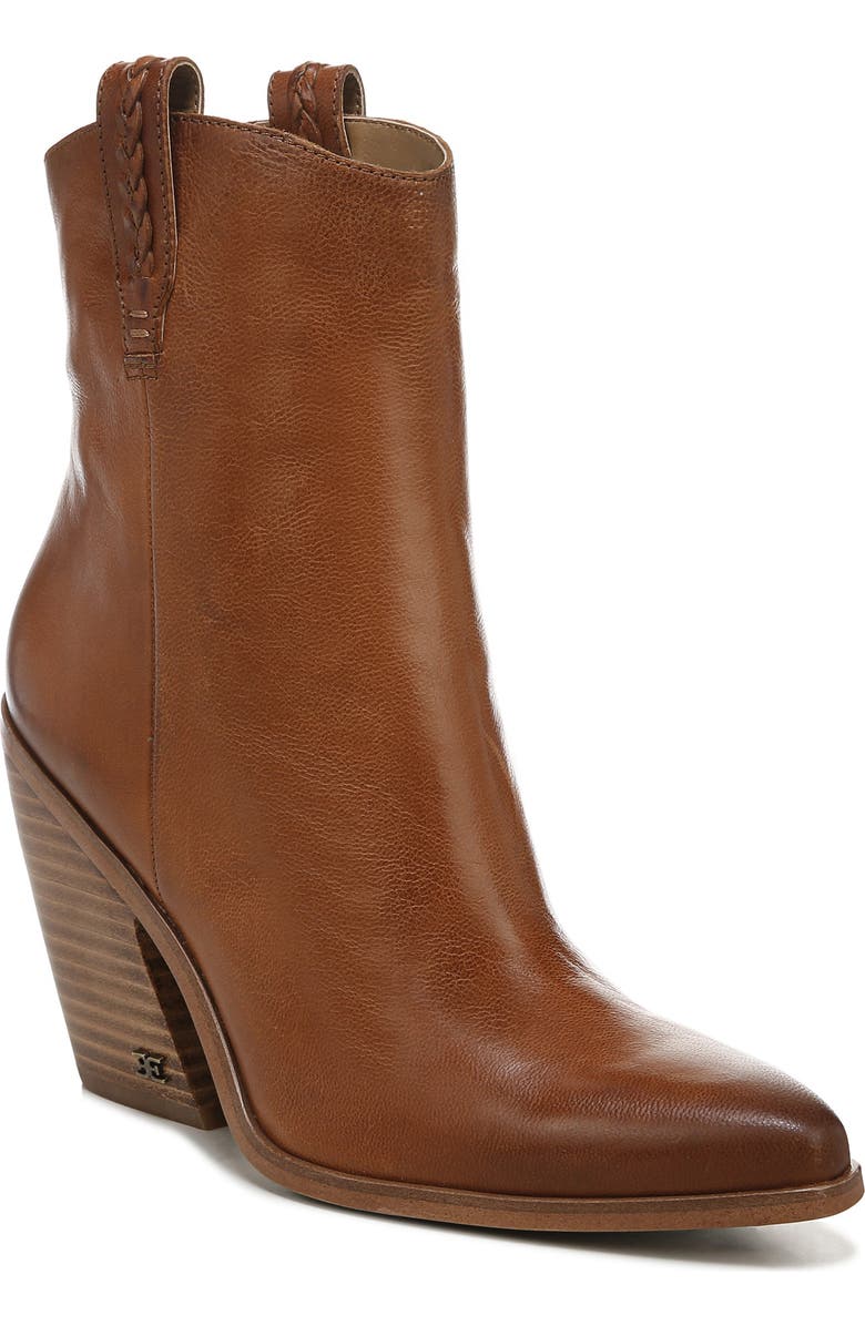 Sam Edelman Agnes Western Boot, Main, color, Warm Copper