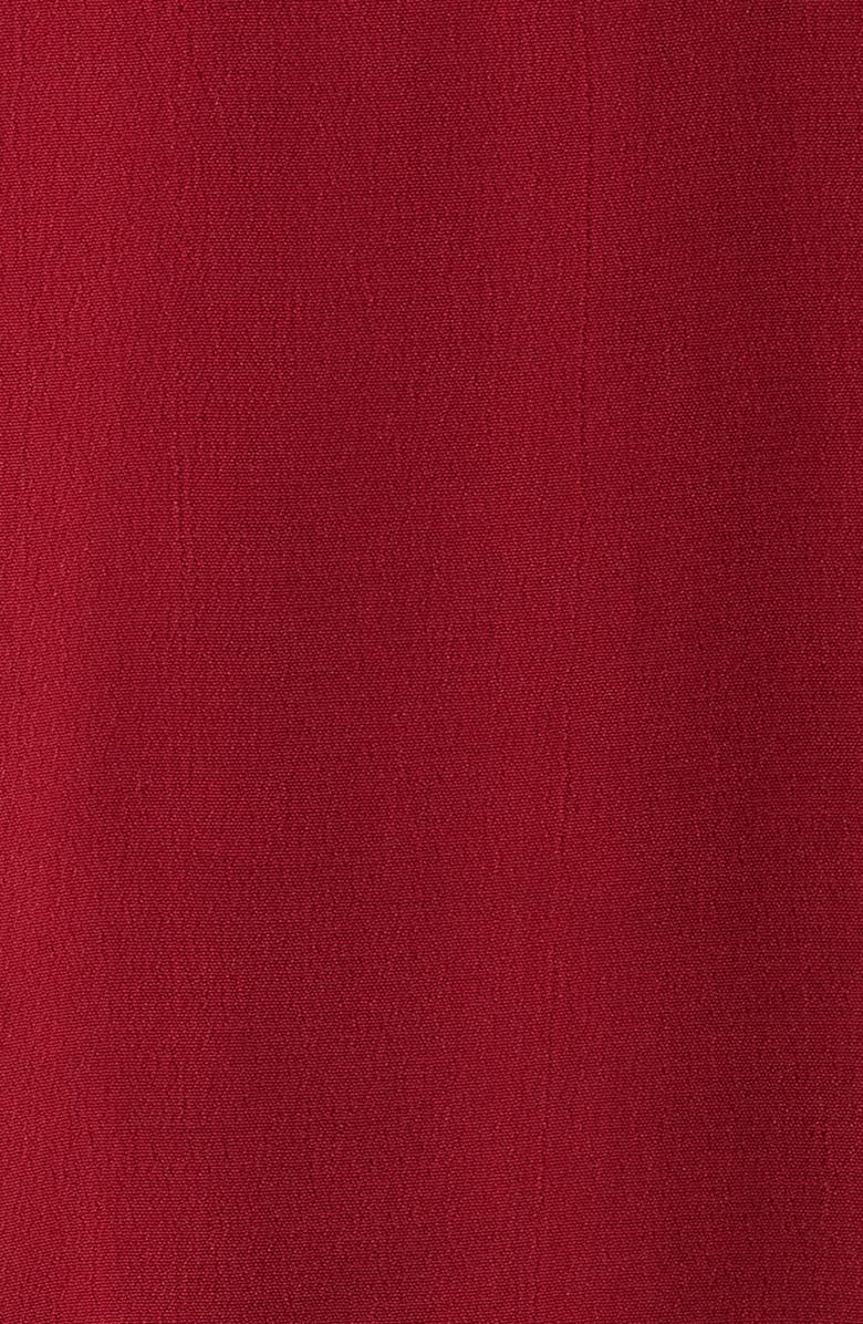 FARM Rio Palm Tree Embroidered Top, Alternate, color, Burgundy