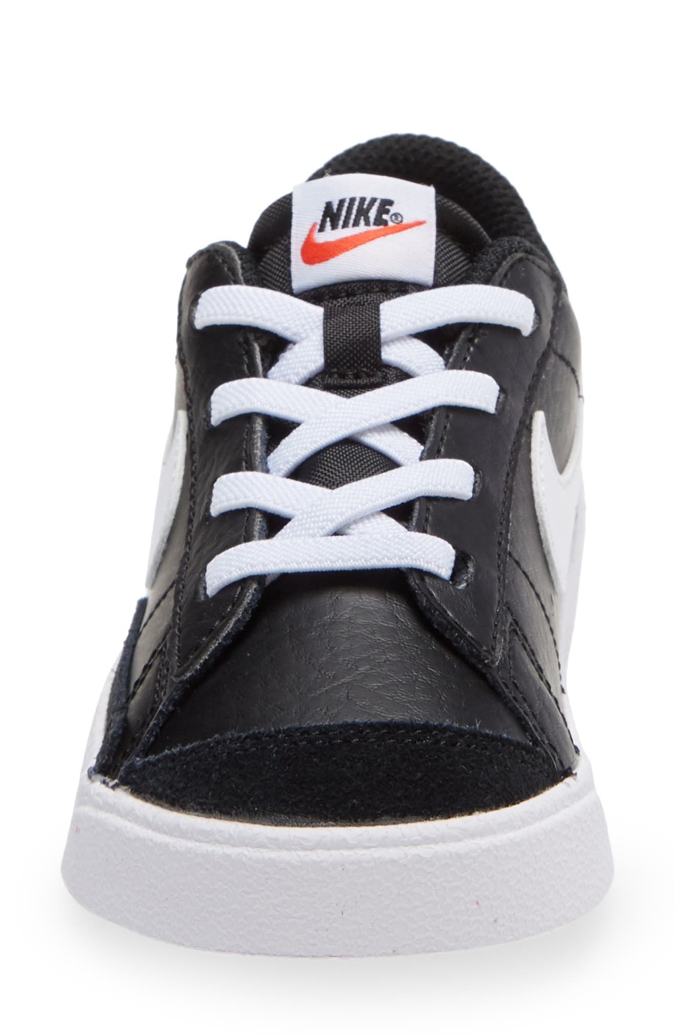 Kids' Blazer Low '77 Sneaker, Alternate, color, BLACK/ WHITE/ BLACK