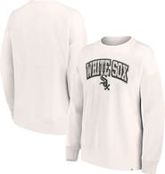FANATICS Women's Fanatics Branded Cream Chicago White Sox Leopard Pullover Sweatshirt