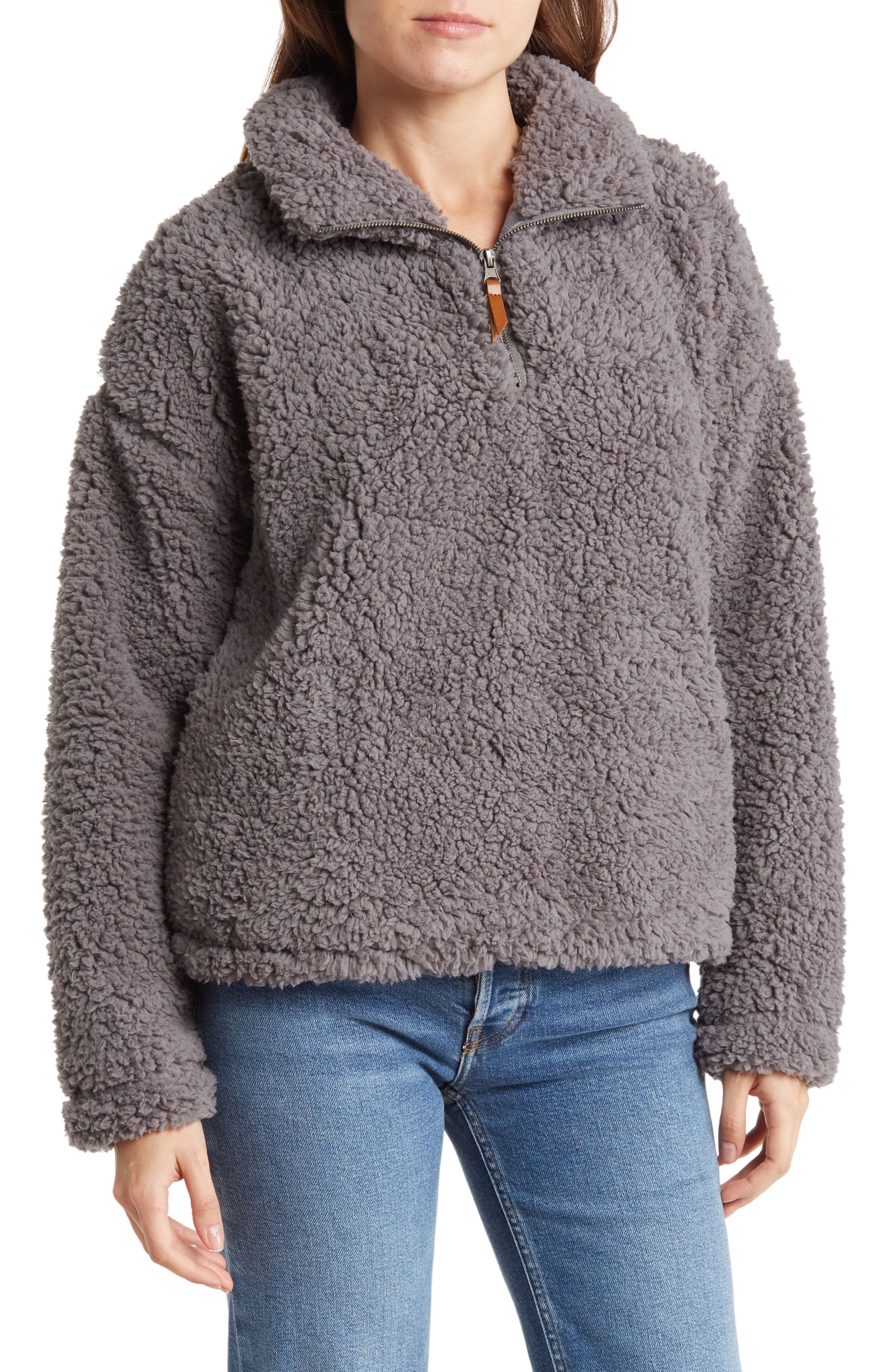 Thread & Supply Forest Pattern Quarter Zip Pullover | Nordstromrack