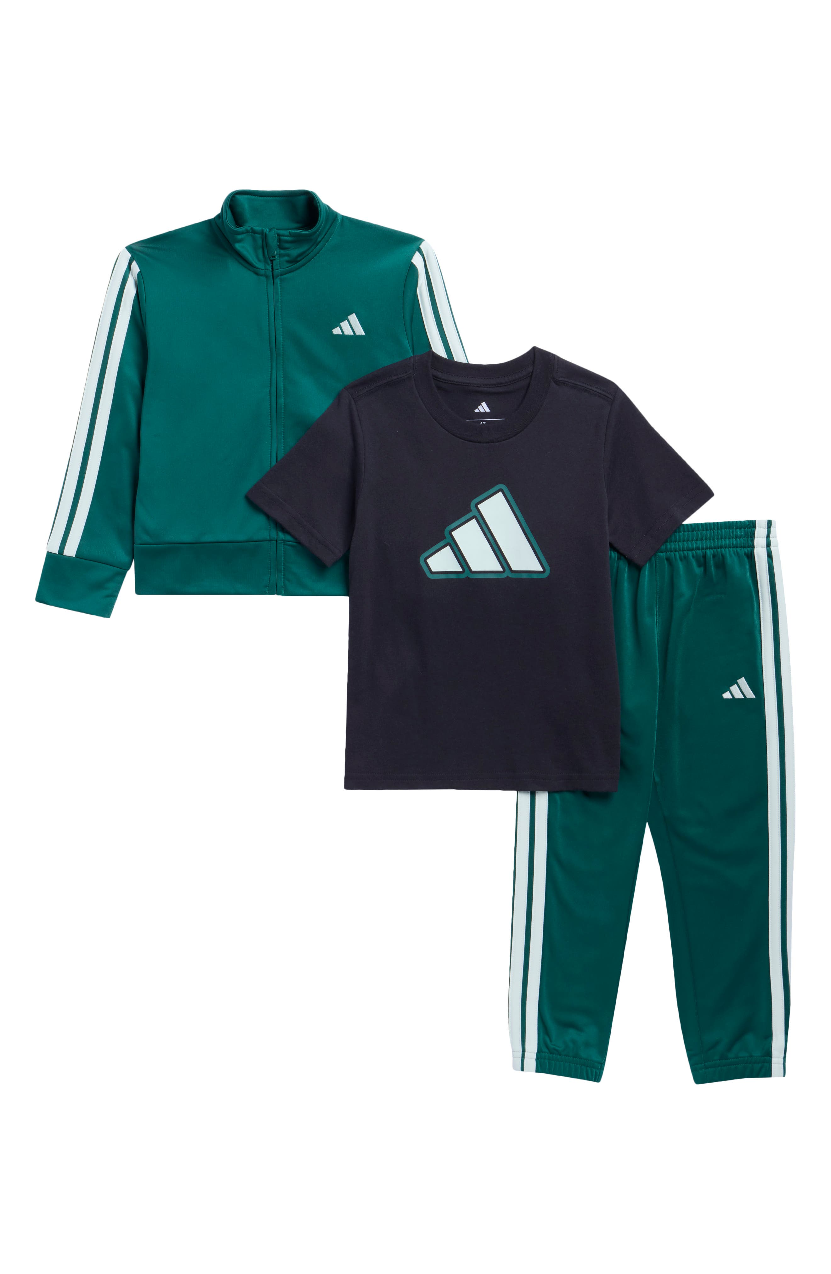 Kids' 3-Piece Tracksuit & T-Shirt Set