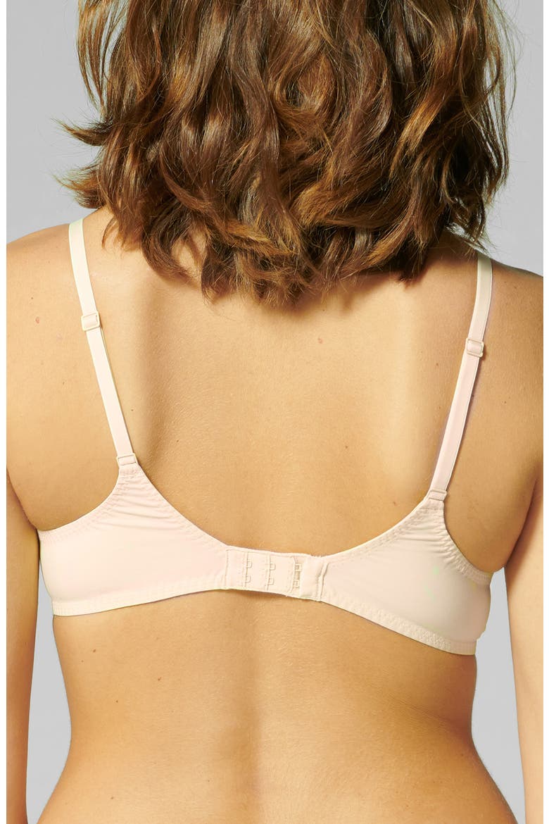 Reve Sheer Underwire 3D Plunge Bra, Alternate, color, SAKURA PINK