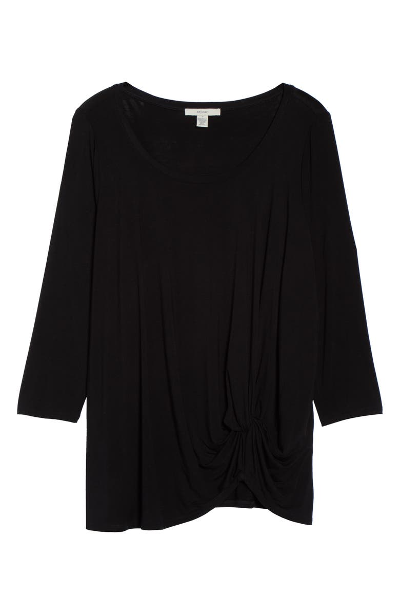 Sejour Knot Hem Tee, Alternate, color,