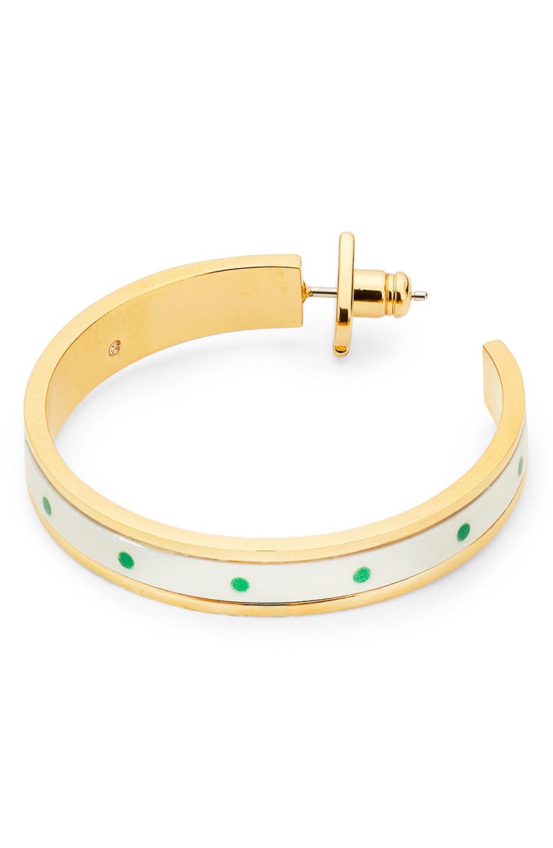Kate Spade New York gingham hoop earrings, Alternate, color, 