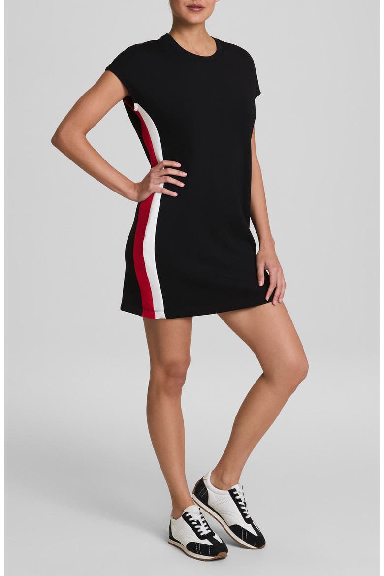 AirEssentials Colorblock Minidress, Main, color, VERY BLACK/ RED