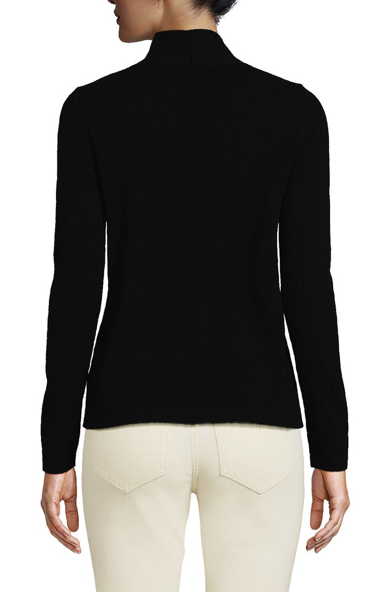 Lands' End Cashmere Shawl Neck Sweater, Alternate, color,