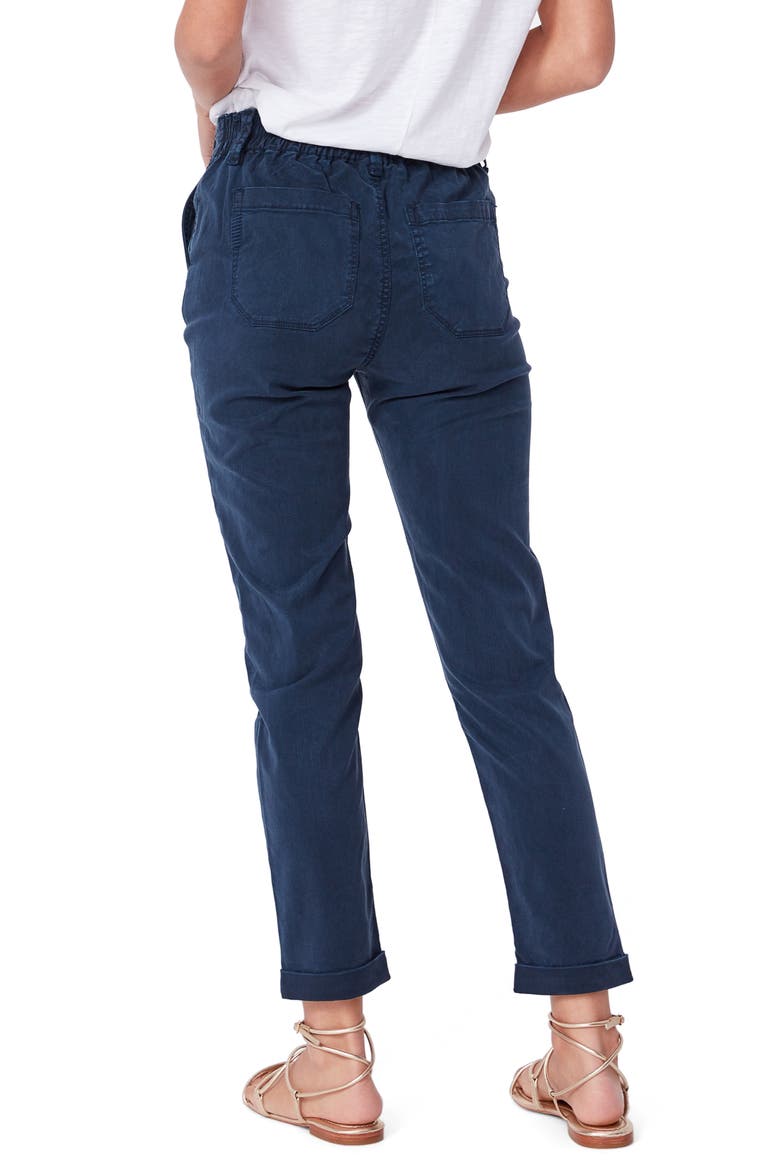 Christy Drawstring Waist Pants, Alternate, color, FRENCHWATR