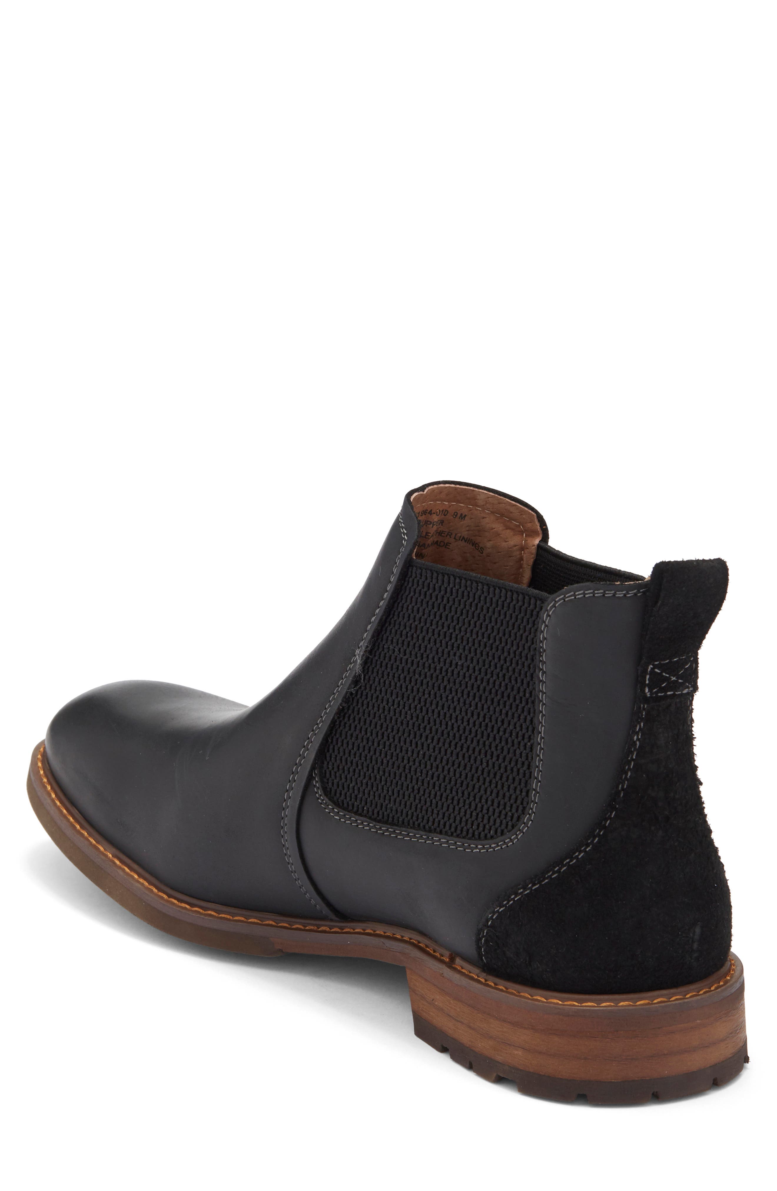 Florsheim Chalet Chelsea Boot, Alternate, color, Black Ch