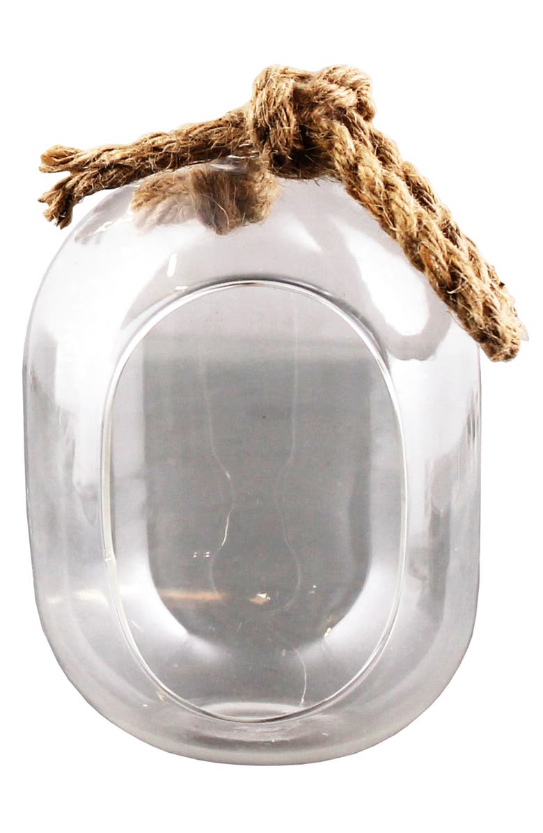 HomArt Wide Hanging Glass Terrarium, Main, color, 