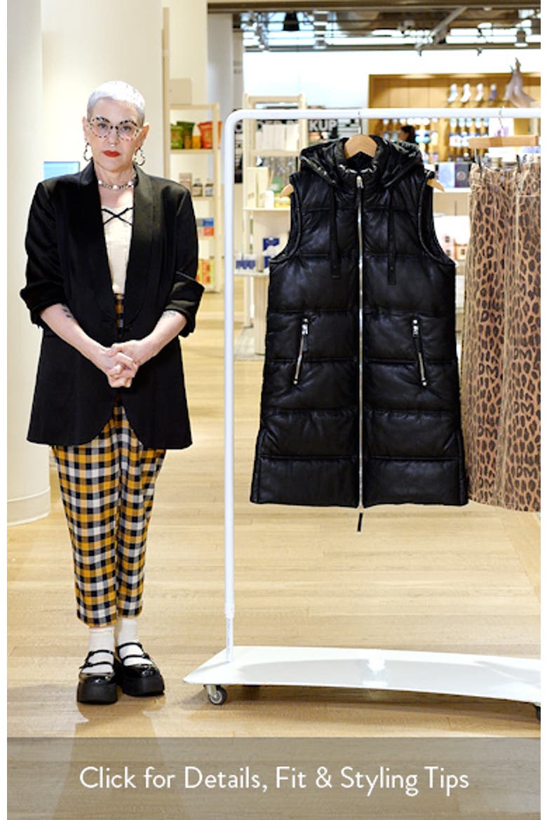Veo Long Quilted Leather Vest video