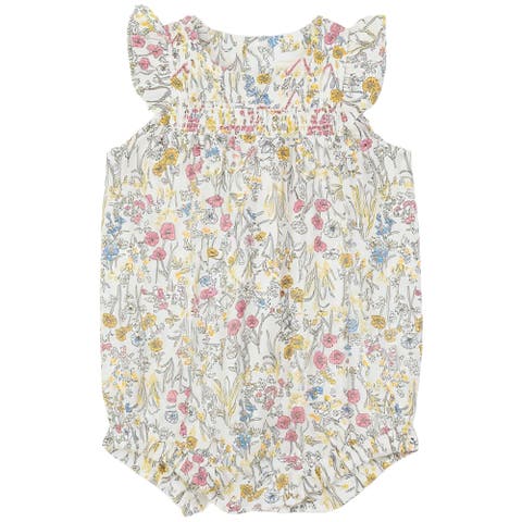 Floral Woven Bubble Romper (Baby)