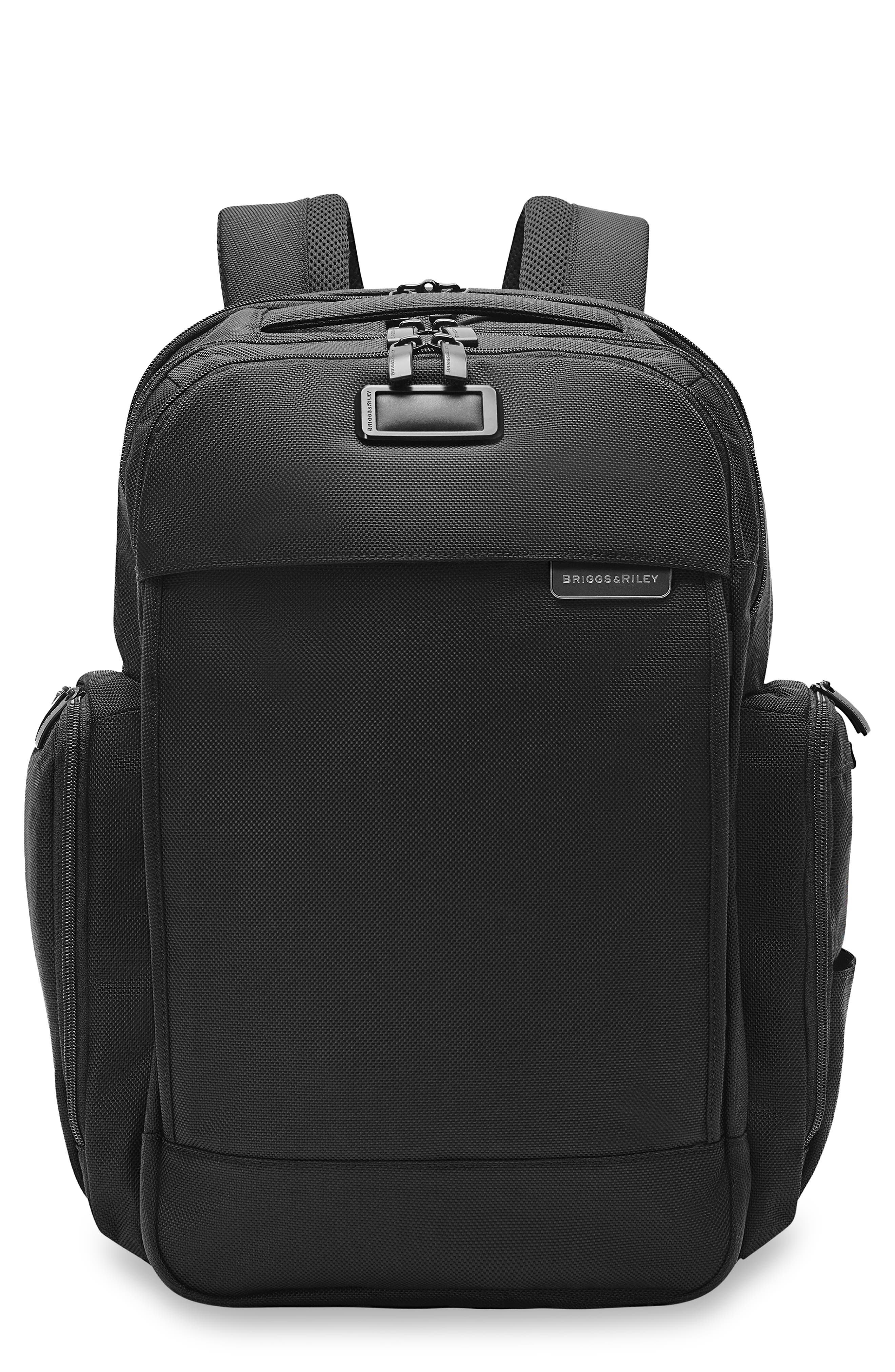 Briggs 
Riley Baseline Traveler Backpack, Main, color, Black