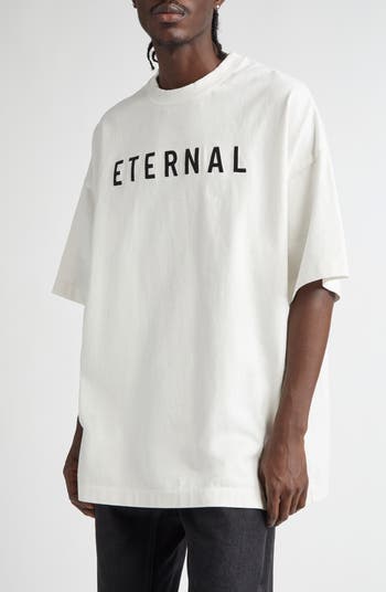 FEAR OF GOD Eternal 刺繍/ESSENTIALS半袖Tシャツ Fear of God Eternal Embroidered T-Shirt | Nordstrom