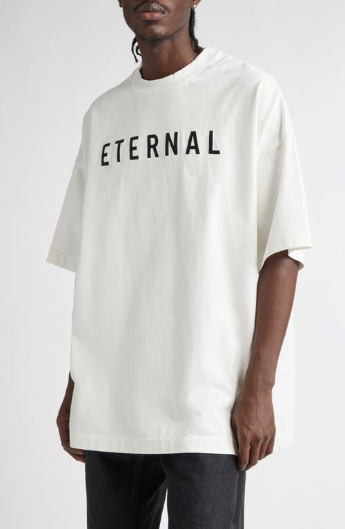 Fear of God Eternal Embroidered T-Shirt in White  product