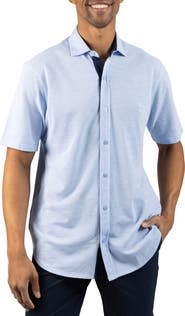 TailorByrd Slub Pique Button-Up Shirt