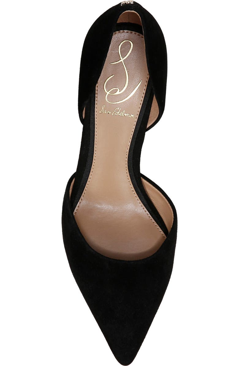 Sam Edelman Victoria D'Orsay Pointed Toe Pump, Alternate, color,