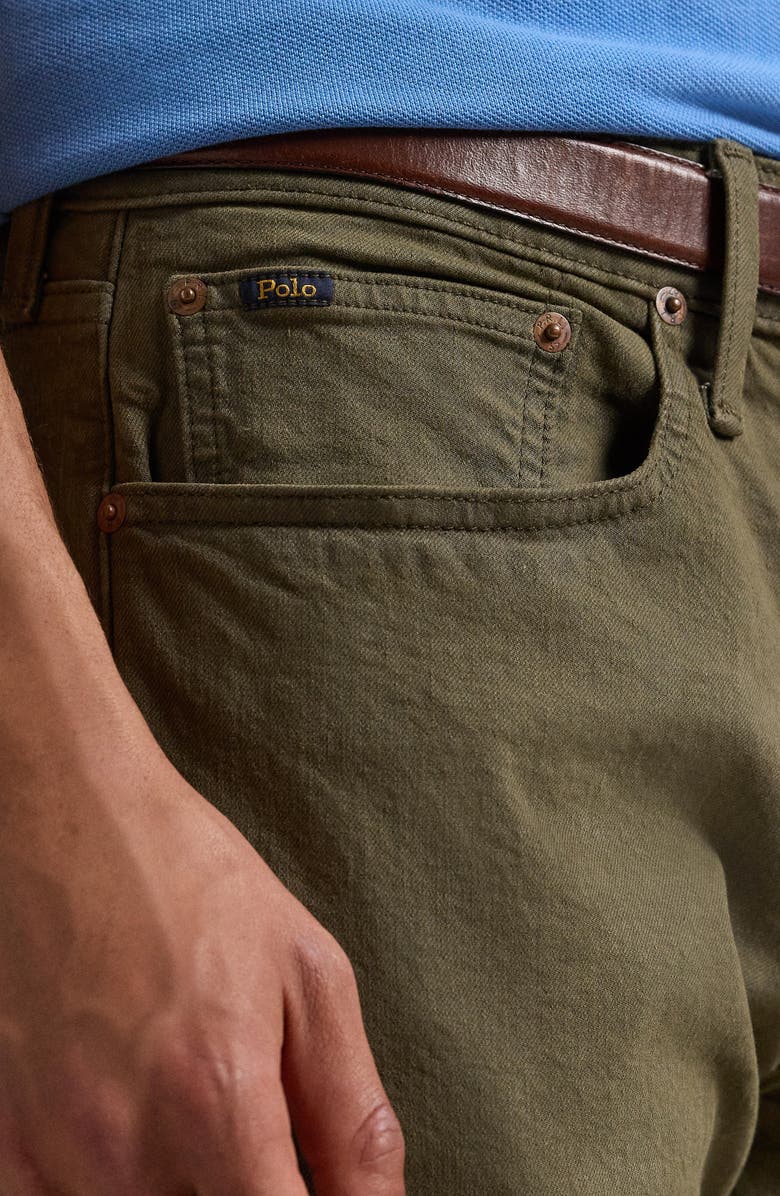 Polo Ralph Lauren Hampton Relaxed Straight Leg Pants, Alternate, color, Outdoors Olive