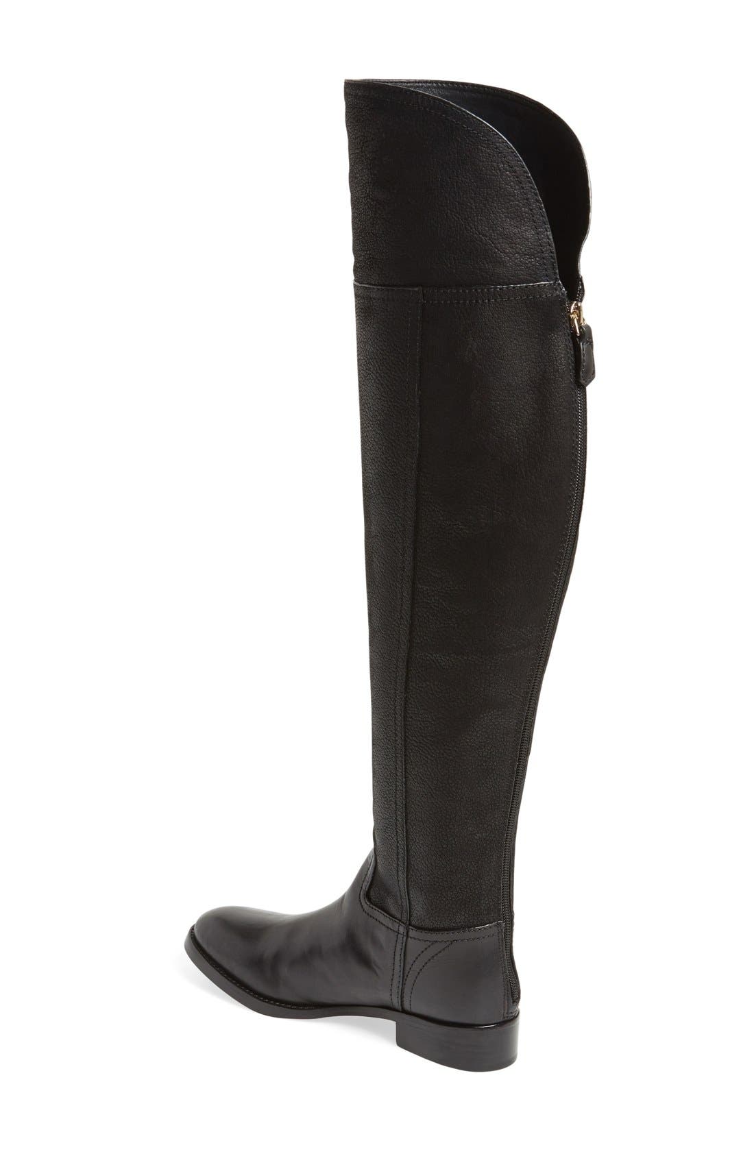 Tory Burch 'Simone' Over the Knee Boot, Alternate, color, 