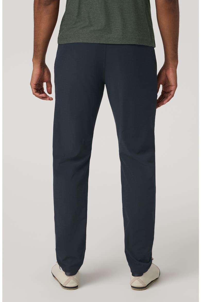 Aim Slim Fit Trouser Pants, Alternate, color, NAVY LINEN TEXTURE