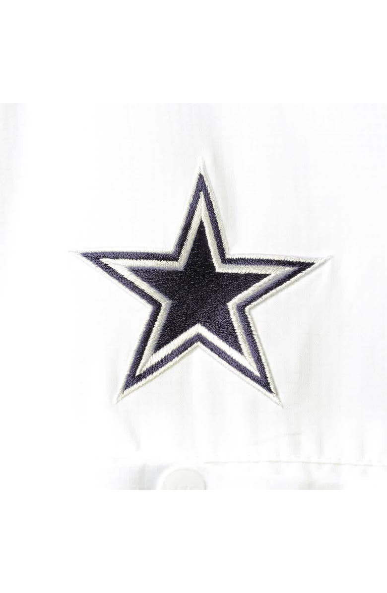 Columbia Men's Columbia White Dallas Cowboys Tamiami Omni-Shade Button-Down Short Sleeve Shirt, Alternate, color, White