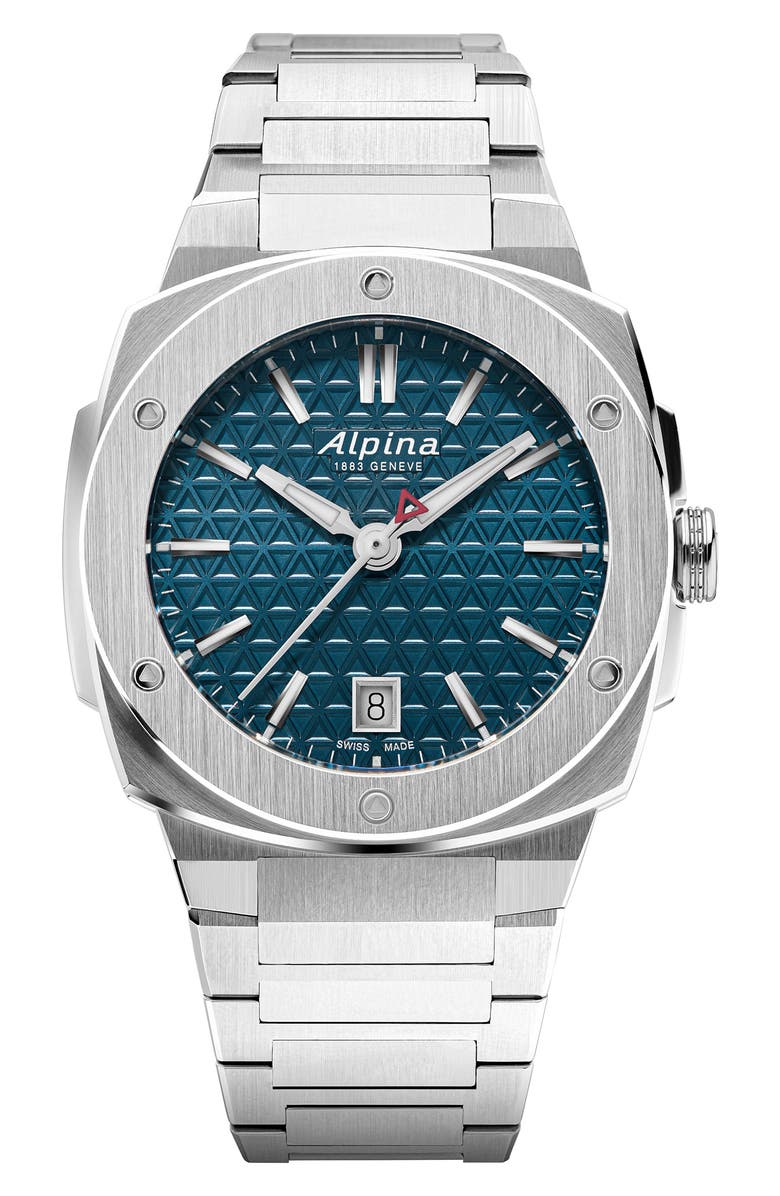 ALPINA Alpiner Extreme Bracelet Watch, 34mm, Main, color, Silver-Tone