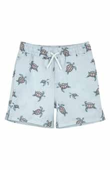 Kids' Sea Turtle Swim Trunks