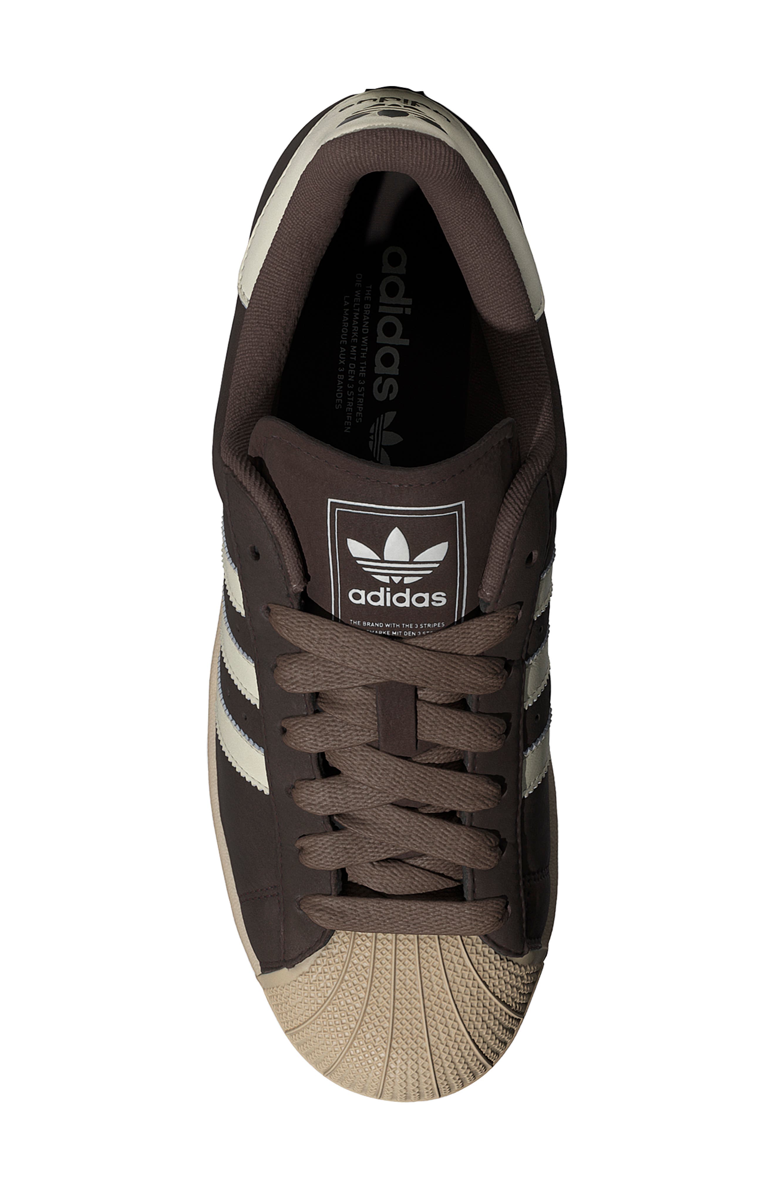 Gender Inclusive Superstar II Sneaker, Alternate, color, COFFEE/ OFF WHITE/ STONE KHAKI