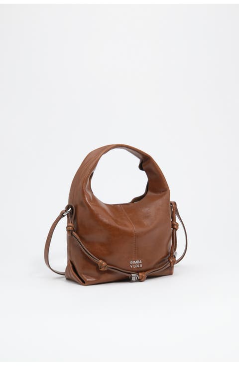 Small Leather Fringed Crossbody Bag