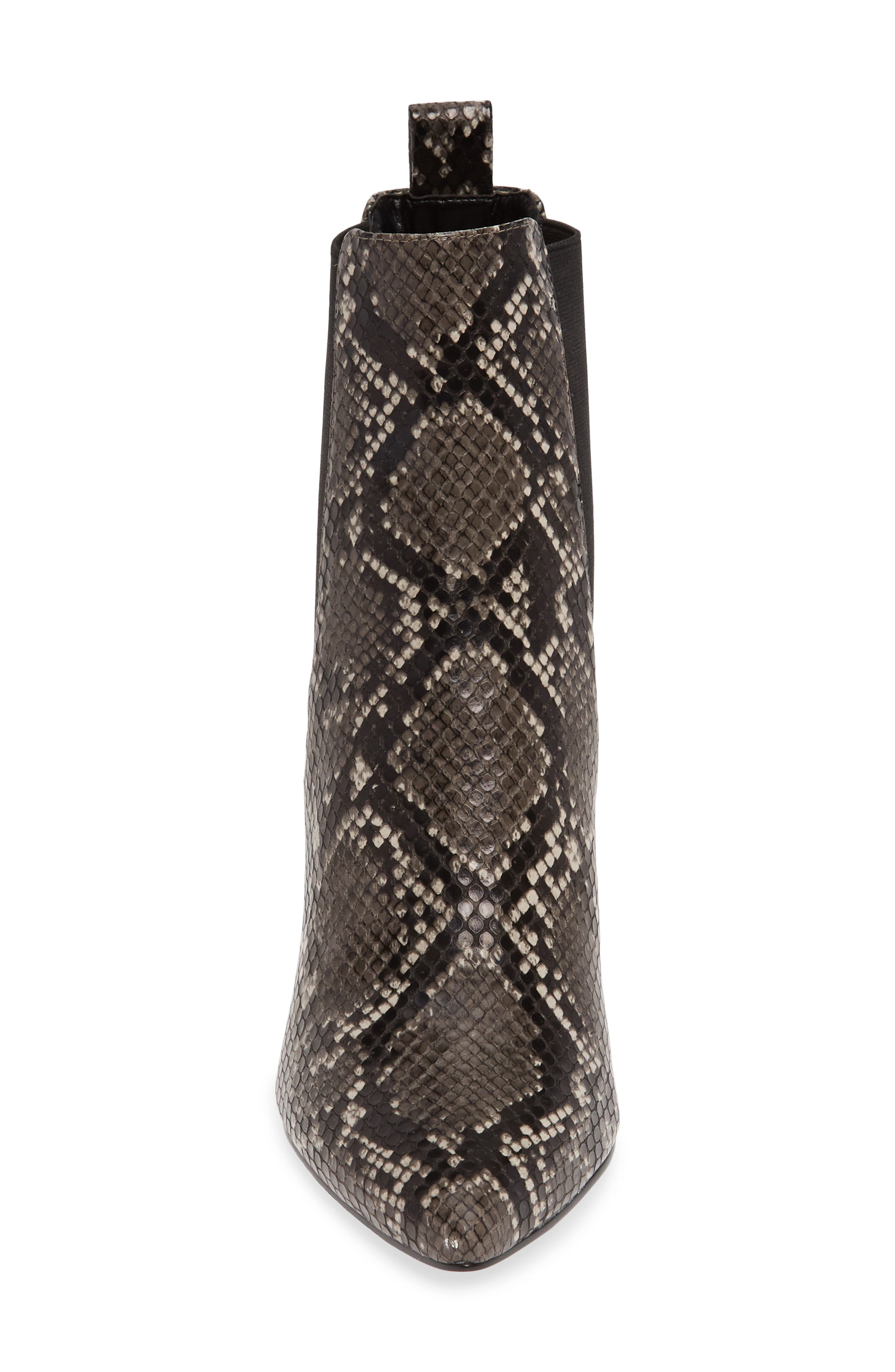 Steve Madden Subtle Snake Embossed Chelsea Boot, Alternate, color, 