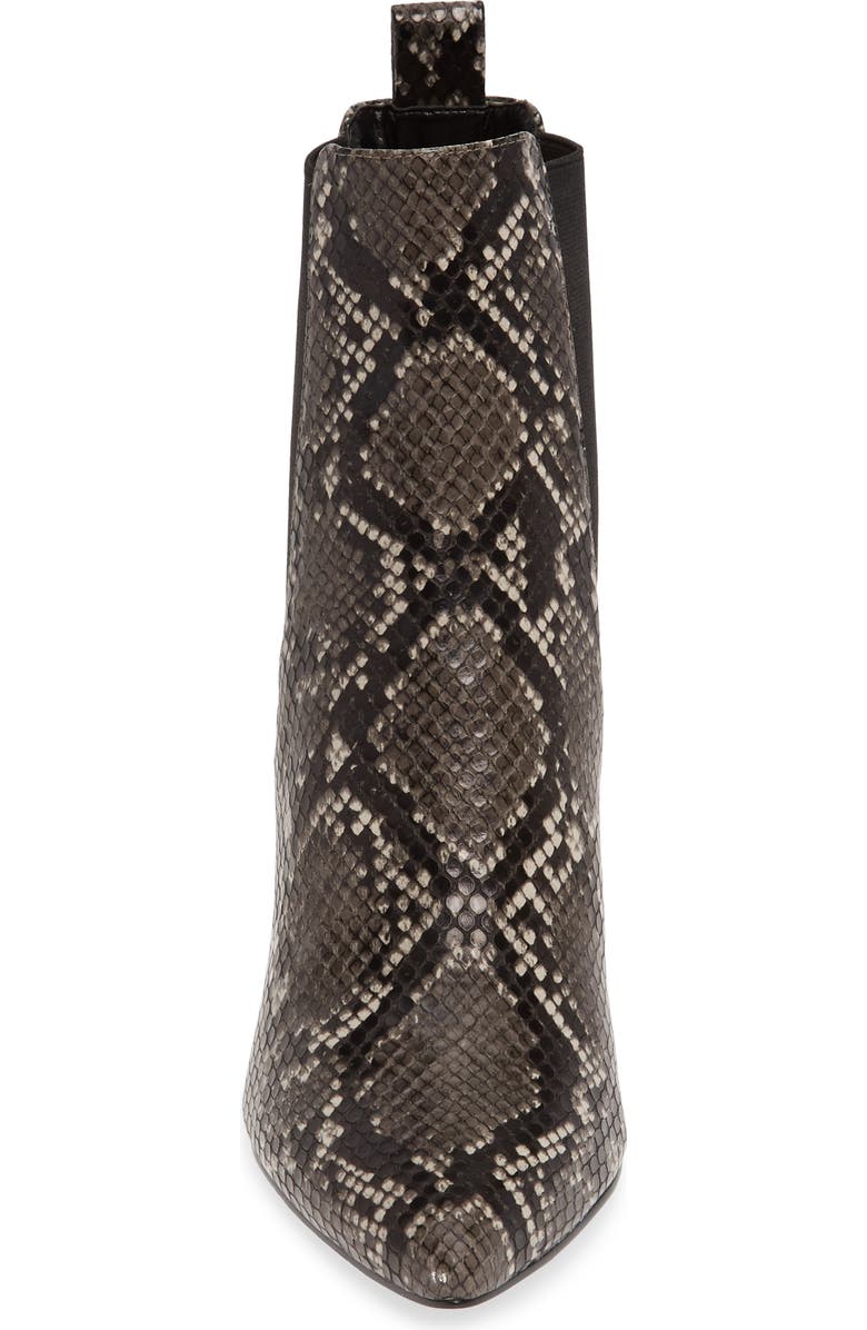 Steve Madden Subtle Snake Embossed Chelsea Boot, Alternate, color,