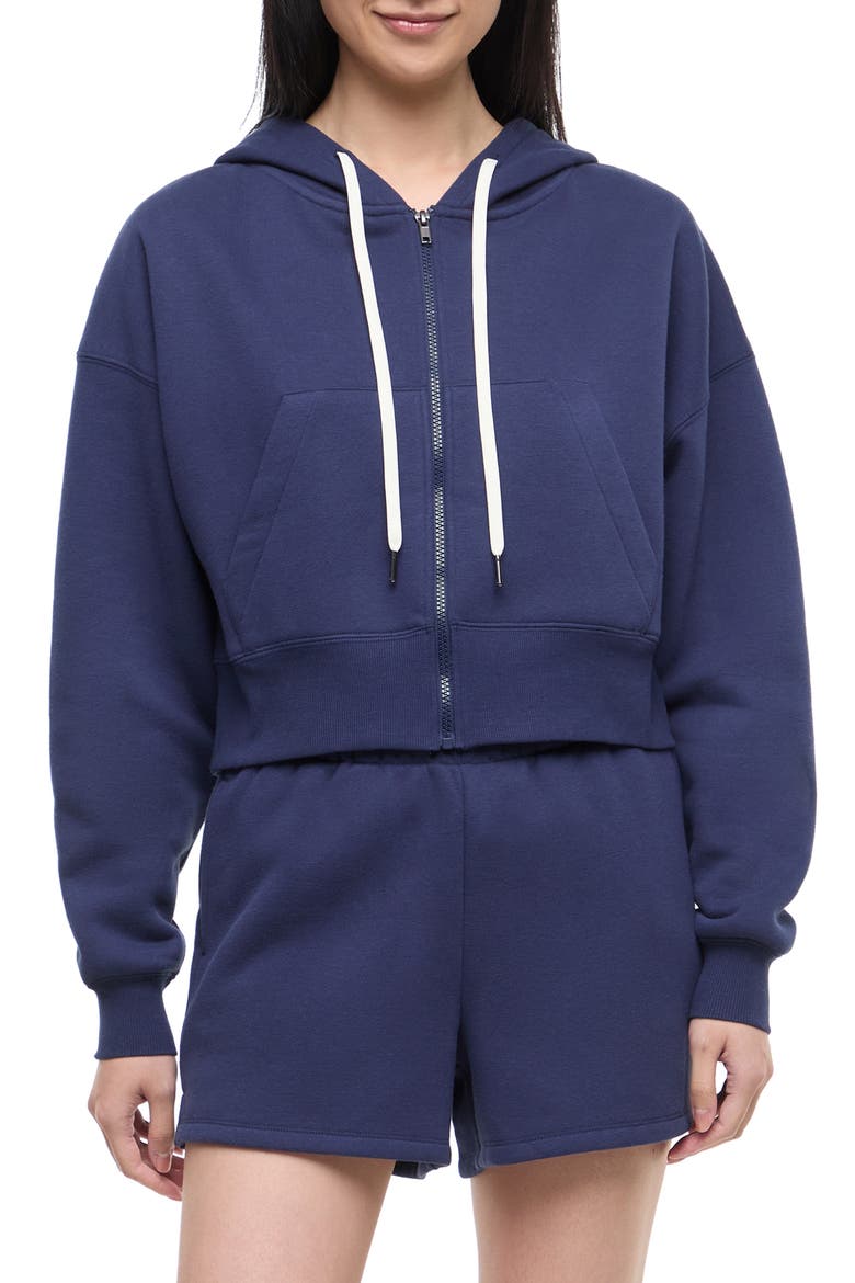 Dottie Hoodie & Short Set, Main, color, PEACOAT