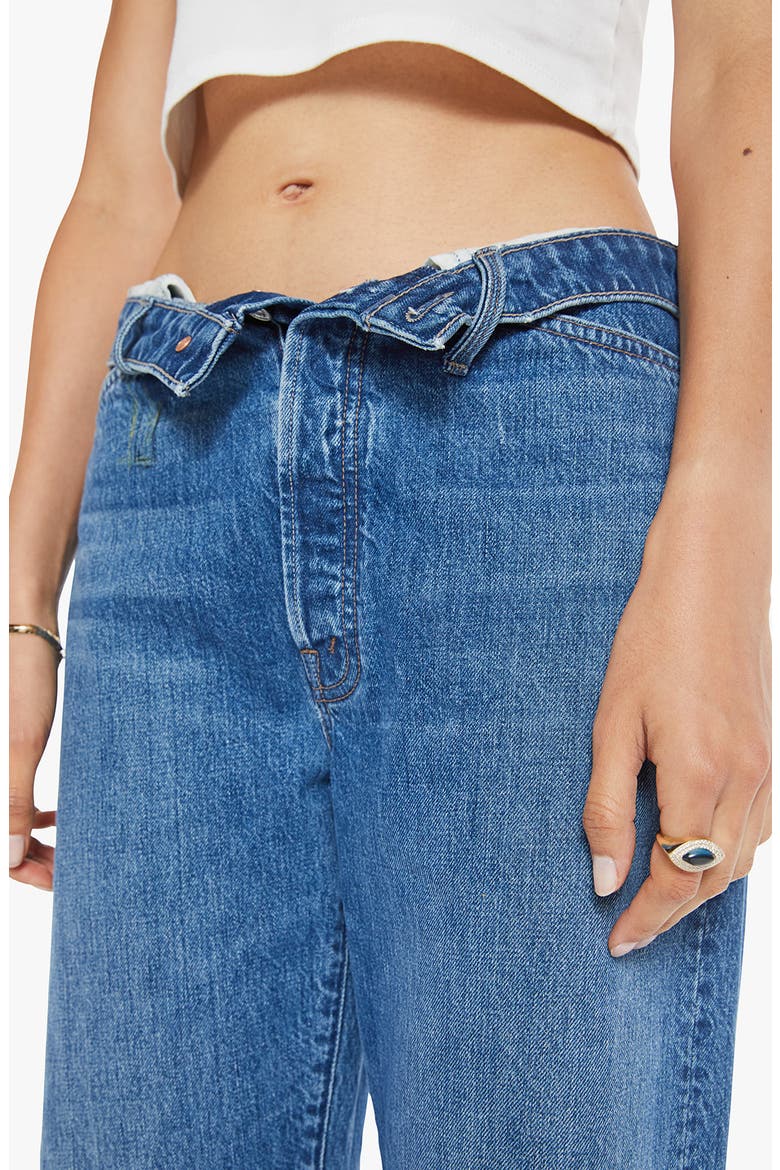 The Foldover Dodger Sneak Crop Wide Leg Jeans, Alternate, color, NO SHIRT NO SHOES NO SERVICE