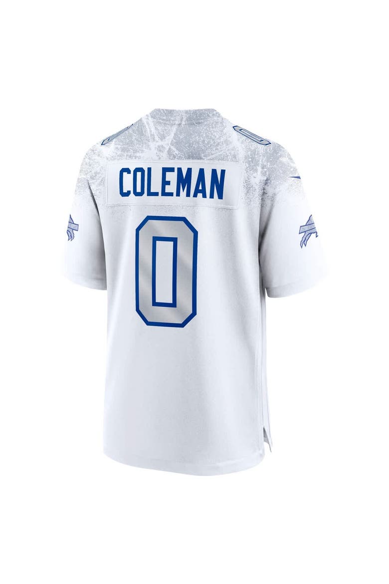 Men's Nike Keon Coleman White Buffalo Bills 2025 Rivalries Collection Game Jersey, Alternate, color, White