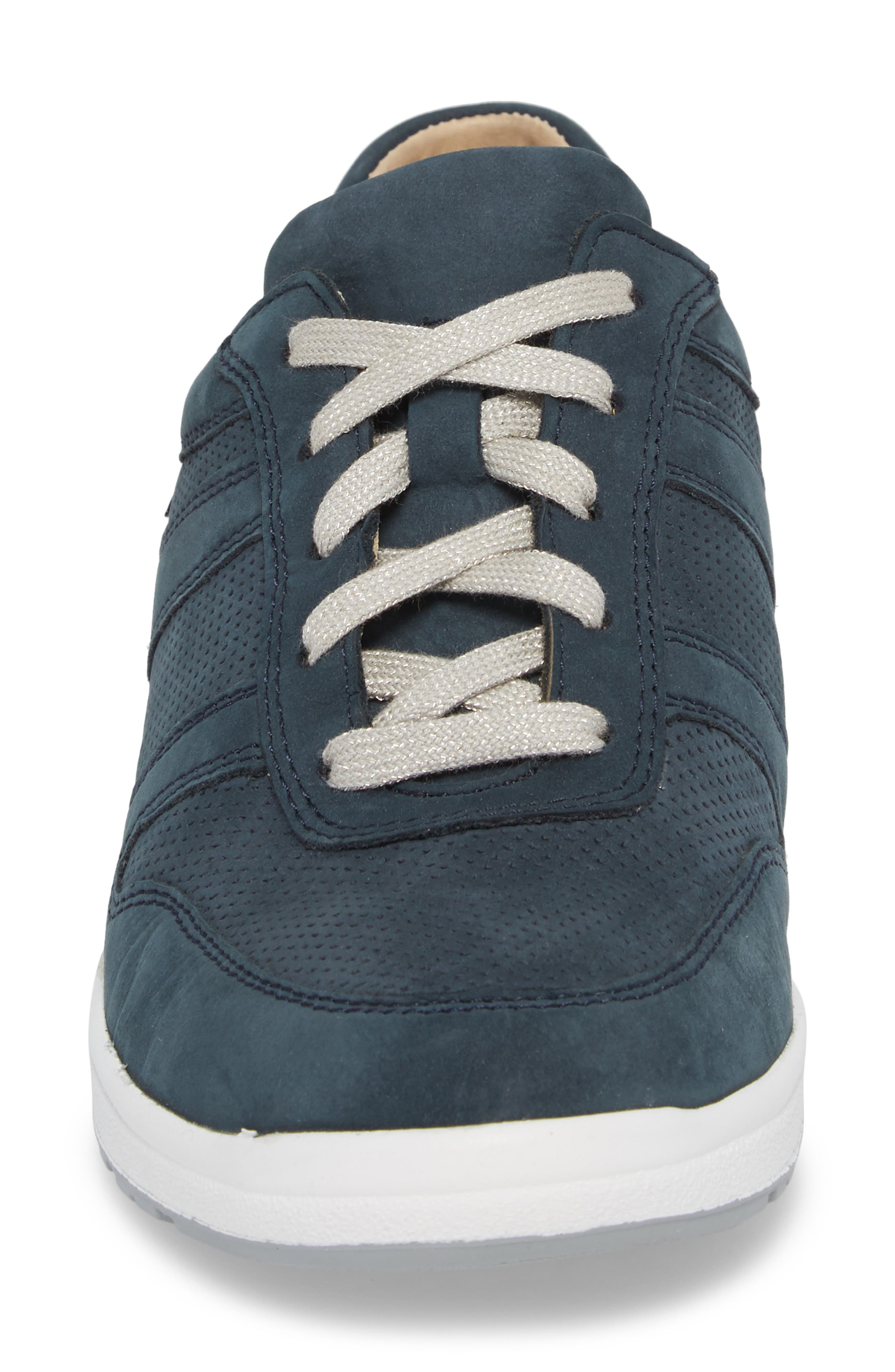 Rebecca Perforated Sneaker, Alternate, color, NAVY