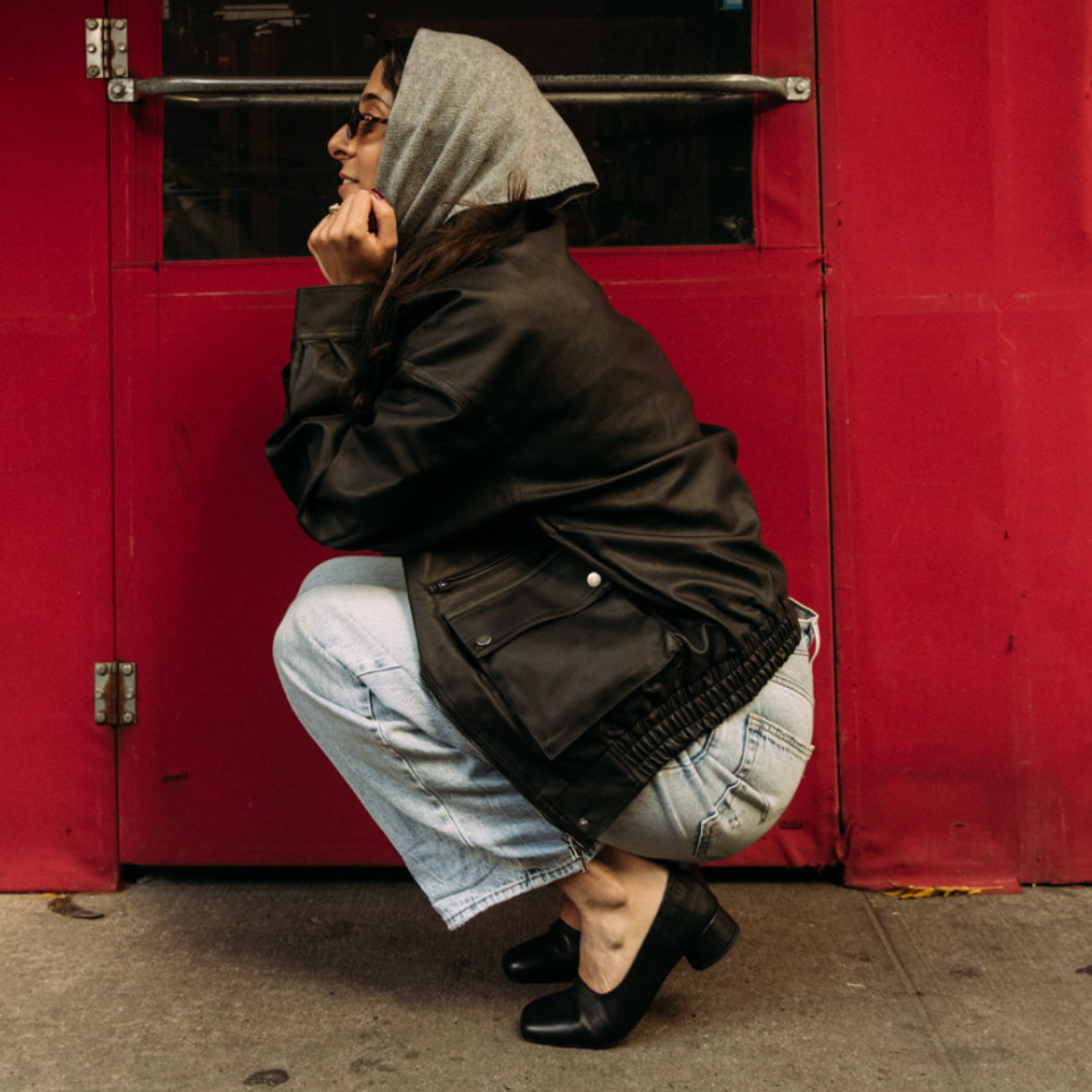 Amie Rafa Planner Mini Block Heel, Alternate, color, Black