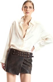 Cynthia Rowley Silk Button Up Shirt
