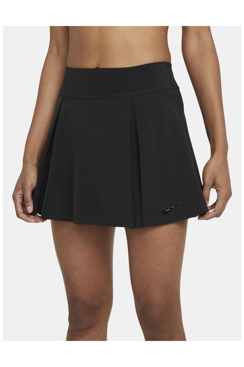Club Tennis Skirt, Alternate, color, BLACK/BLACK