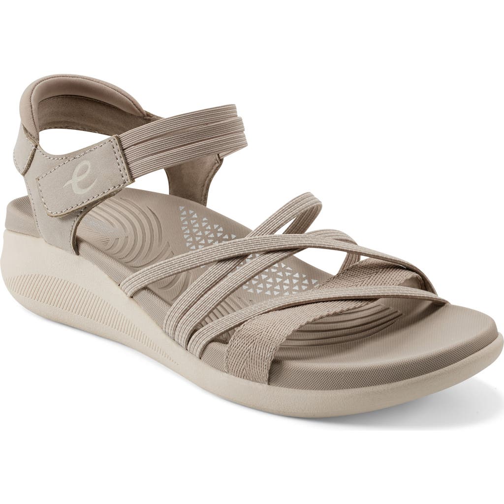 Easy Spirit Winsow Wedge Sandal In Taupe