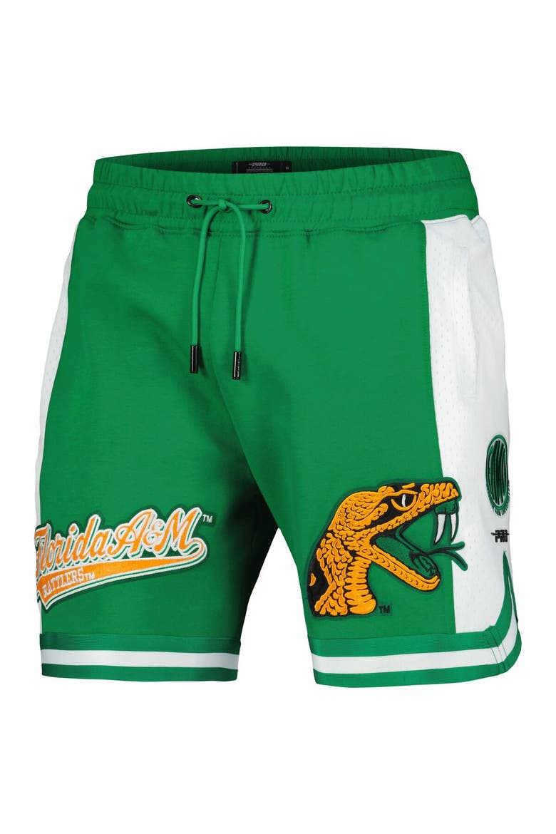 Men's Pro Standard Green Florida A&M Rattlers Script Tail DK 2.0 Shorts, Alternate, color, Green